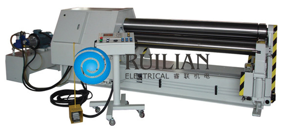 OD 200mm2000mm κυλώντας μηχανή 20KVA πιάτων τεσσάρων άξονων εύκαμπτη